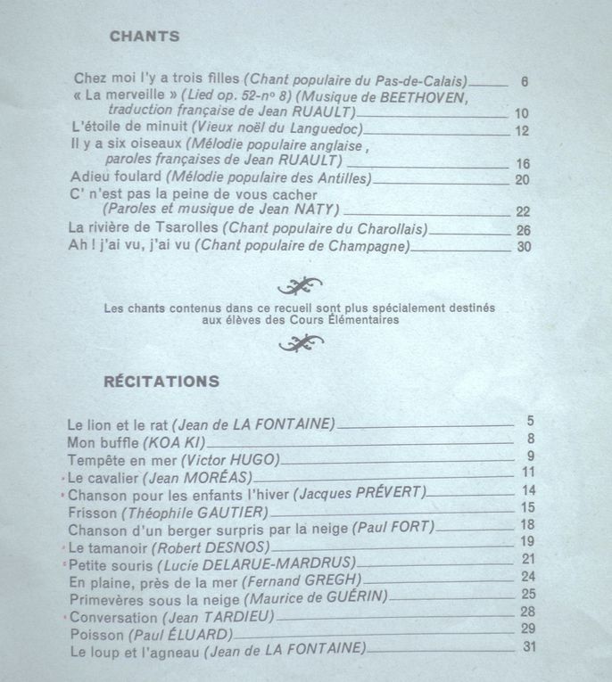 Documents d'une institutrice...!