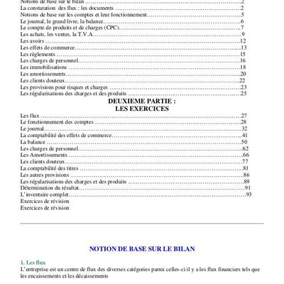 la comptabilité générale 