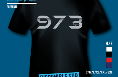 T-shirt France: Guyane 973 - Département 973.
