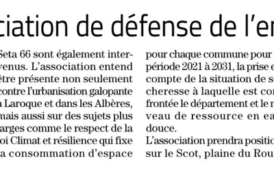 Un nouvel article sur l’Indépendant 
