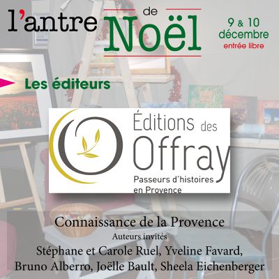 Les éditions des Offray à l'Antre de Noël !