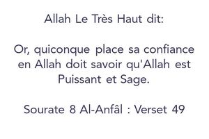 Sourate 8 verset 49