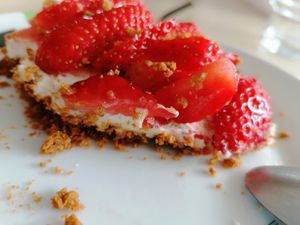 Tarte fraises speculoos mascarpone sans cuisson