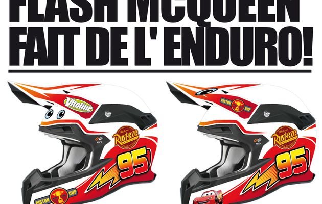 25/11/012: Flash McQueen fait de l'Enduro!