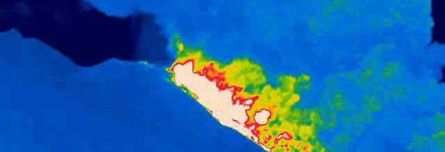 Activité de Stromboli, et Nishinoshima.