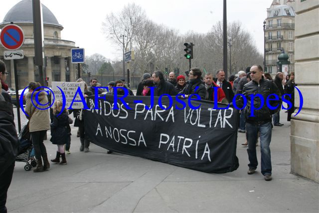 Fronteira entre França e Portugal (Consulado de Paris.