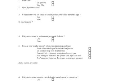 Questionnaires Ados