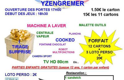 Samedi 14 Avril 2018 - LOTO