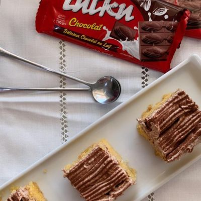 Besboussa à la crème