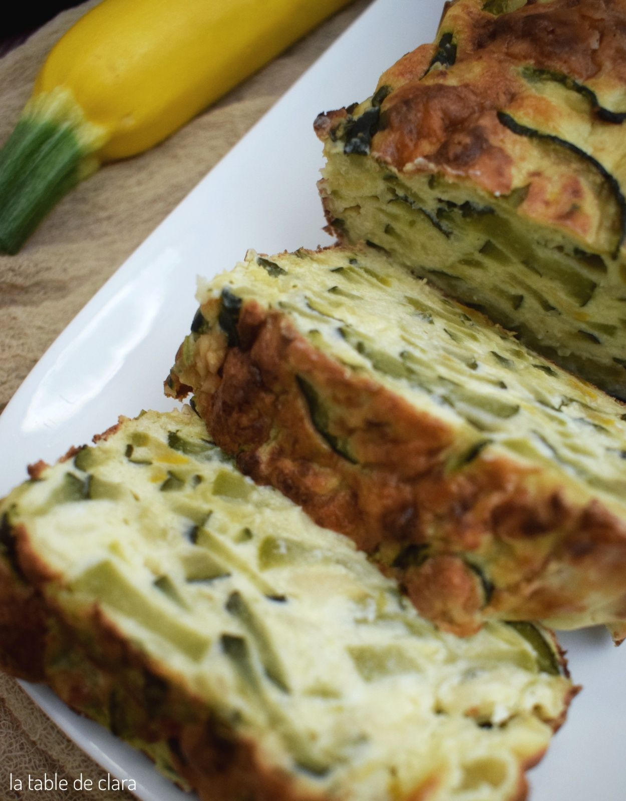 Terrine courgettes