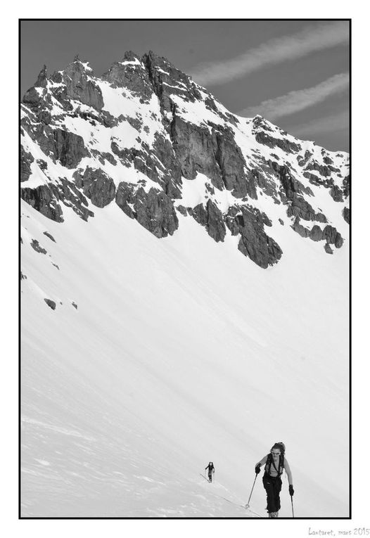 Ski de randonnée du côté du Lautaret - le Grand Galibier par le col de la Ponsonnière et le Col des Jumelles Sud par le Vallon du Fontenil