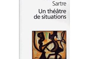 Prise de notes (début) dans "Un théâtre de situations"de J.P. Sartre