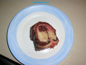 Gâteau marbré