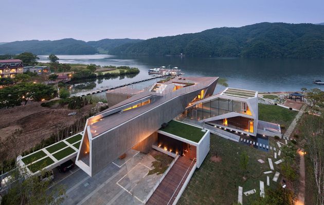 South Korea Guest House Rivendell by IDMM Architects 
