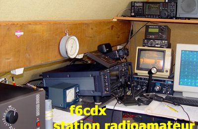 Ma station radio  F6CDX