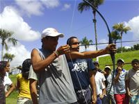 Campamento cristiano en Blanco Lugar, Casanay, Estado Sucre, Venezuela