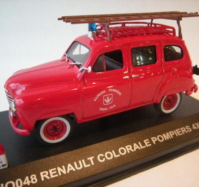 Renault Colorale 4x4 1952 au 1/43 (Nostalgie/Altaya/Solido/Hachette-Collections)