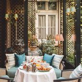 Hôtel de l'Abbaye Paris | Salon et Terrasse