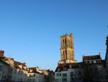 Un dimanche d'hiver, à Mantes la Jolie..