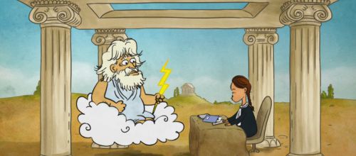 "50 nuances de grecs", nouvelle série humoristique adaptée de la BD de Jul diffusée à la rentrée sur ARTE (vidéo)