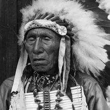 HEHAKA OU BLACK ELK (WAPITI NOIR) INDEN SIOUX