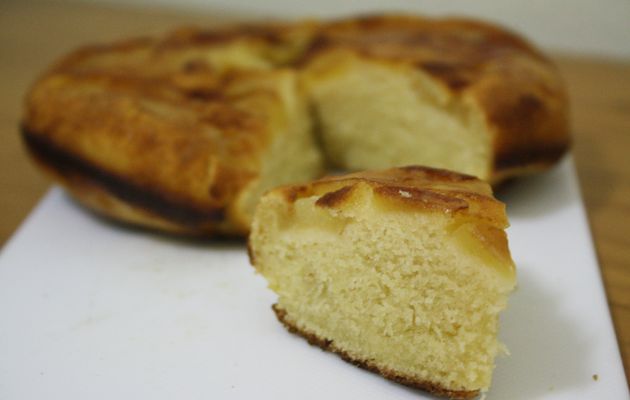 Gateau pommes A LA POELE