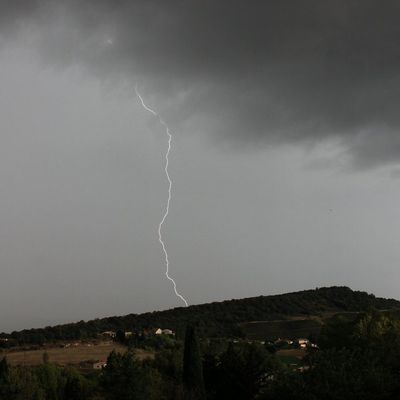 Certain jours le ciel a été caotique à Malras en ce mois d'octobre 2016