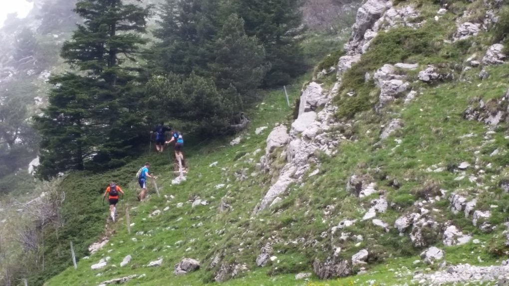 V 10 : Reconnaissance du trail des passerelles de Monteynard. Trop bien ! Trop beau ! On va se régaler sur le 37Km.