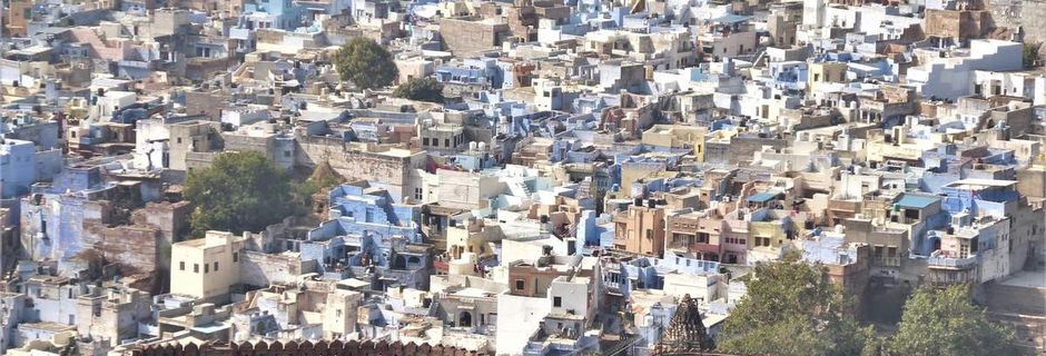 Jodhpur  (2) ... Deux sites majeurs de la "Ville Bleue"