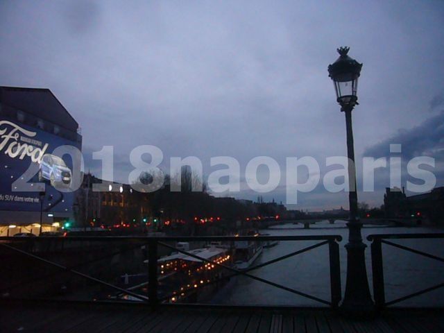  【PARIS】【サンジェルマン、芸術橋界隈Pont des Arts,Pont neuf】2018年3月9日09/03/2018