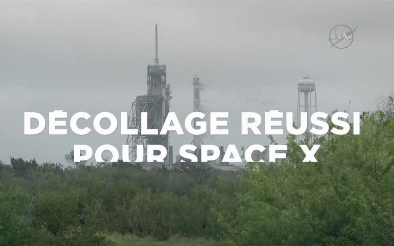 VIDEO - Revivez le lancement de la capsule Dragon...