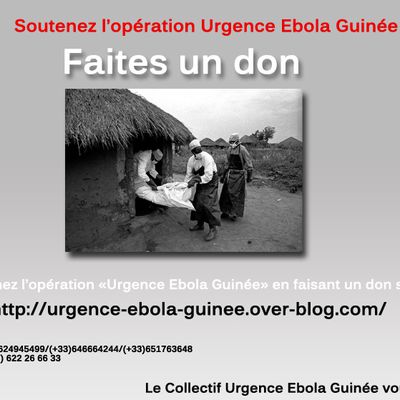 Appel à Contribution - Opération Urgence Ebola Guinée