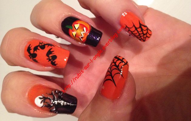 HALLOWEEN nailart 