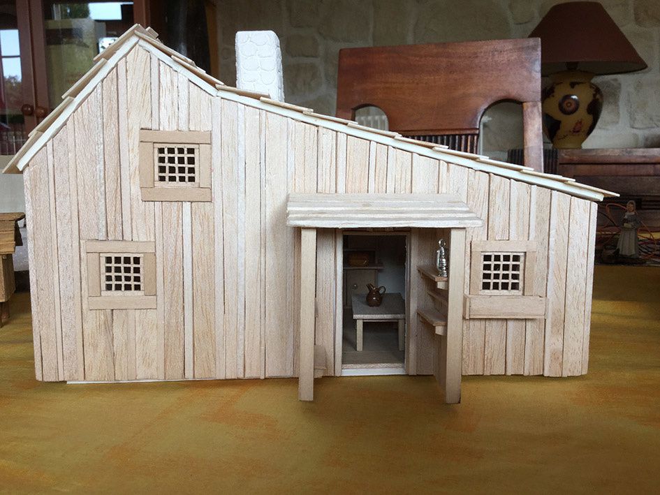 La petite maison dans la prairie (maquette) - Little house on the prairie (model)