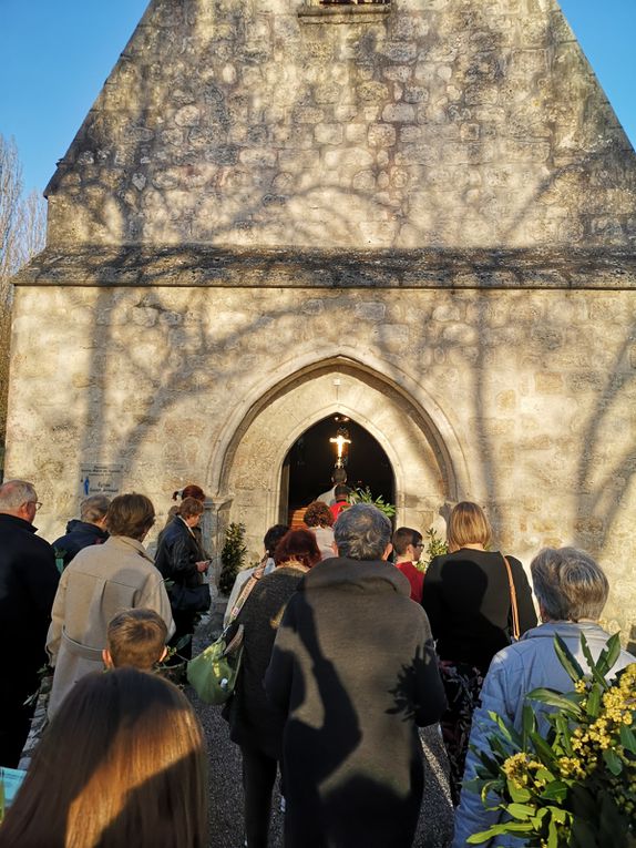 CÉLÉBRATION DES RAMEAUX DANS LA PAROISSE