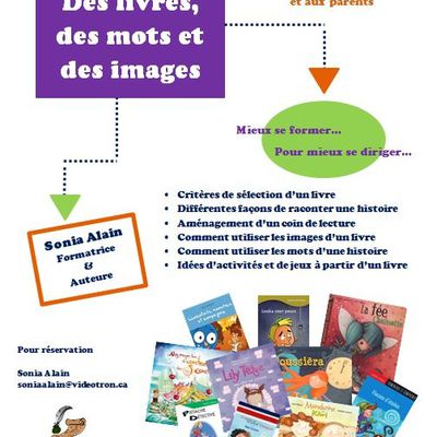 Formation - Des livres, des mots et des images 