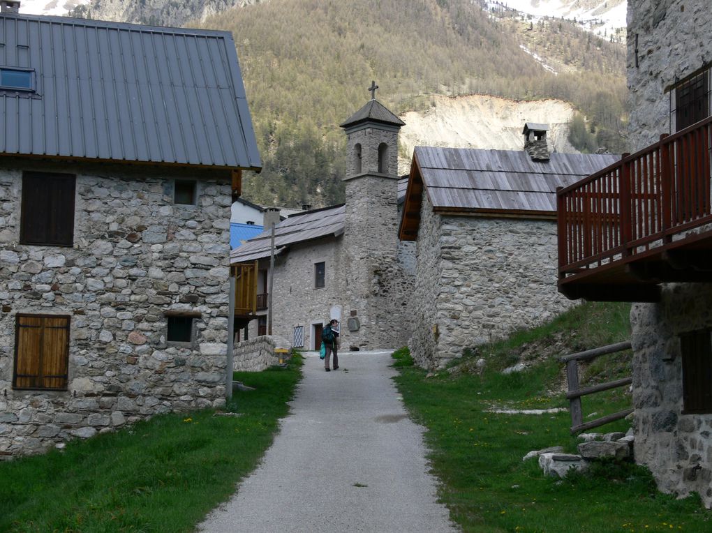 Village de Molière dans le Mercantour