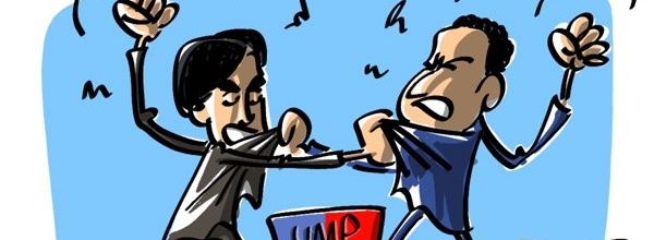 Combat des chefs à l'ump