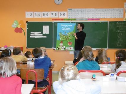 Une intervention de l'IRQUA à l'école de Tribehou - Les Bohons