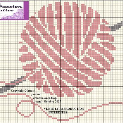 Grille gratuite point de croix : Crochet et pelote de laine