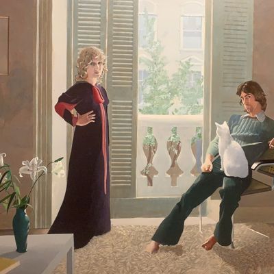 DAVID HOCKNEY A LA FONDATION VUITTON III PORTRAITS ET AUTOPORTRAITS