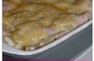 Endives au jambon gratinées au parmesan