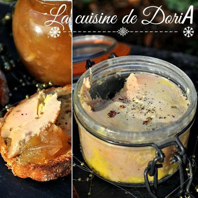 Bocaux de Foie Gras et Chutney de pommes 