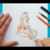 Como dibujar un zorro paso a paso 3