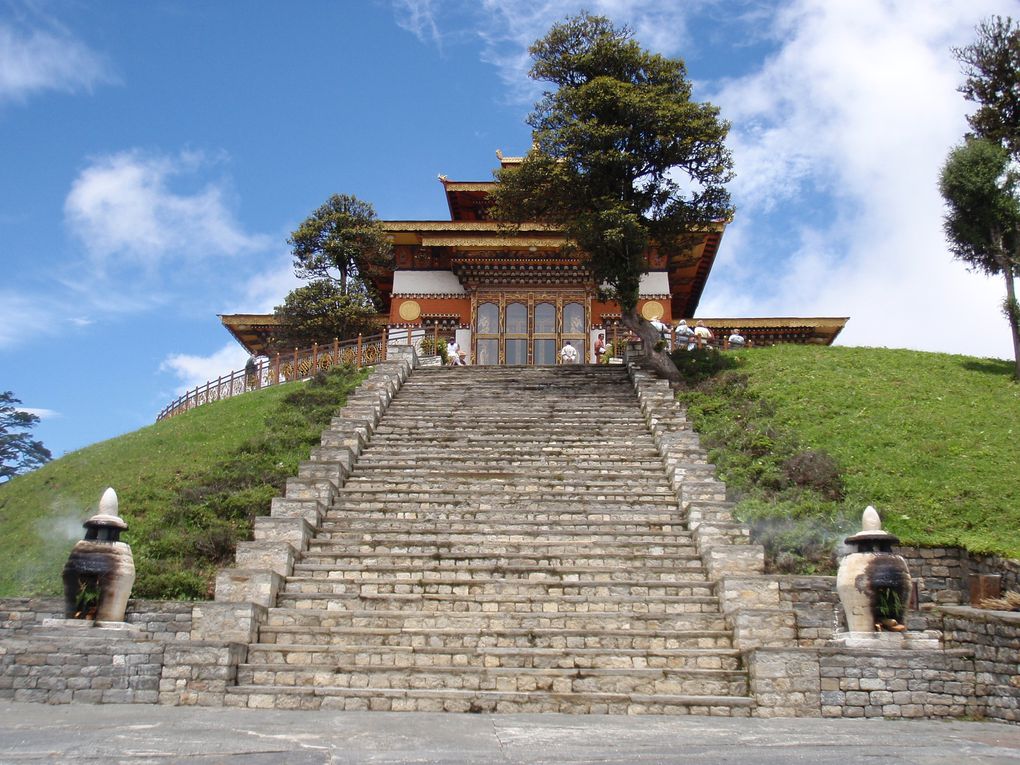 Visite de Thimphu, Dochu-la, Wangdue Phodrang et Punakha