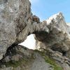 Le Trou de la Mouche (2441 m.) avec l'Adapar.