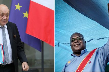 JEAN-YVES LE DRIAN _ SASSOU NGUESSO ET LEUR DOUBLE JEU ENVERS F.TSHISEKEDI ET M.FAYULU ET POURQUOI FAIRE ? 