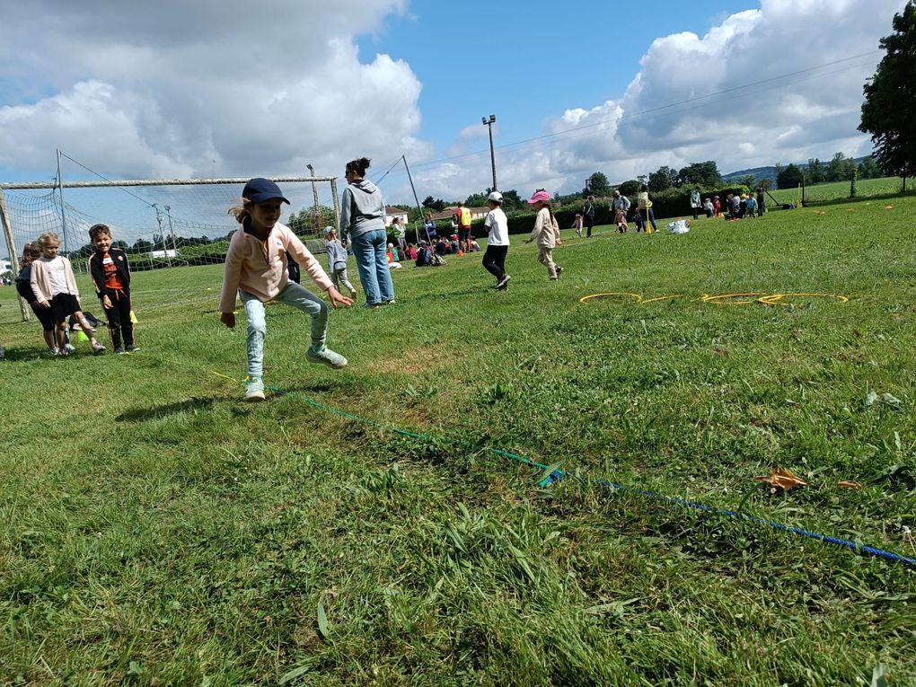 Rencontre sportive des deux écoles du village