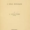 Procès de Jésus-Christ: Une monographie juridiques (ang.) (1899)