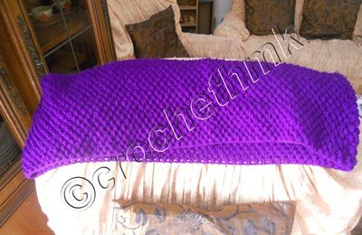 snood au crochet